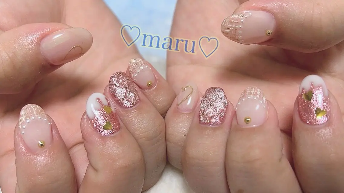 ネイル ハンドネイル フットネイル まるみ♡7/1〜値上 げ致します(>_<)のその他イメージ