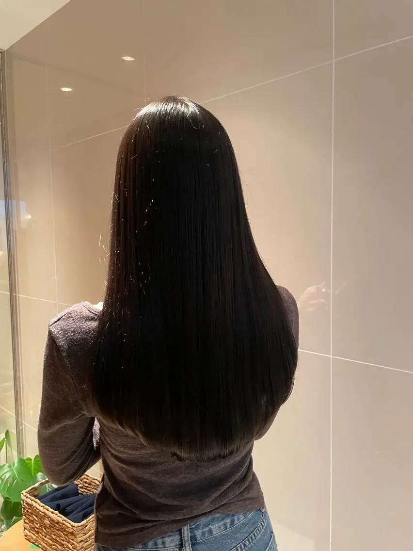 ロング カラー パーマ 透明感カラー カット ヘアカラー 縮毛矯正 レイヤー/縮毛矯正 🪄chihiroのヘアスタイル