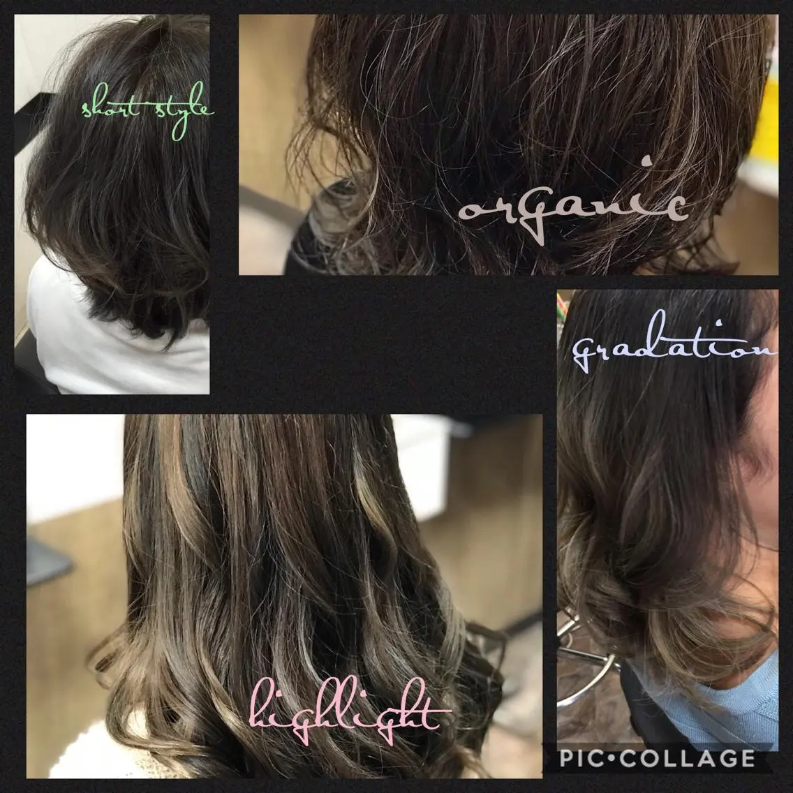 ミディアム カラー パーマ ヘアサロンオスカー 岸和田蛸地蔵店のヘアスタイル