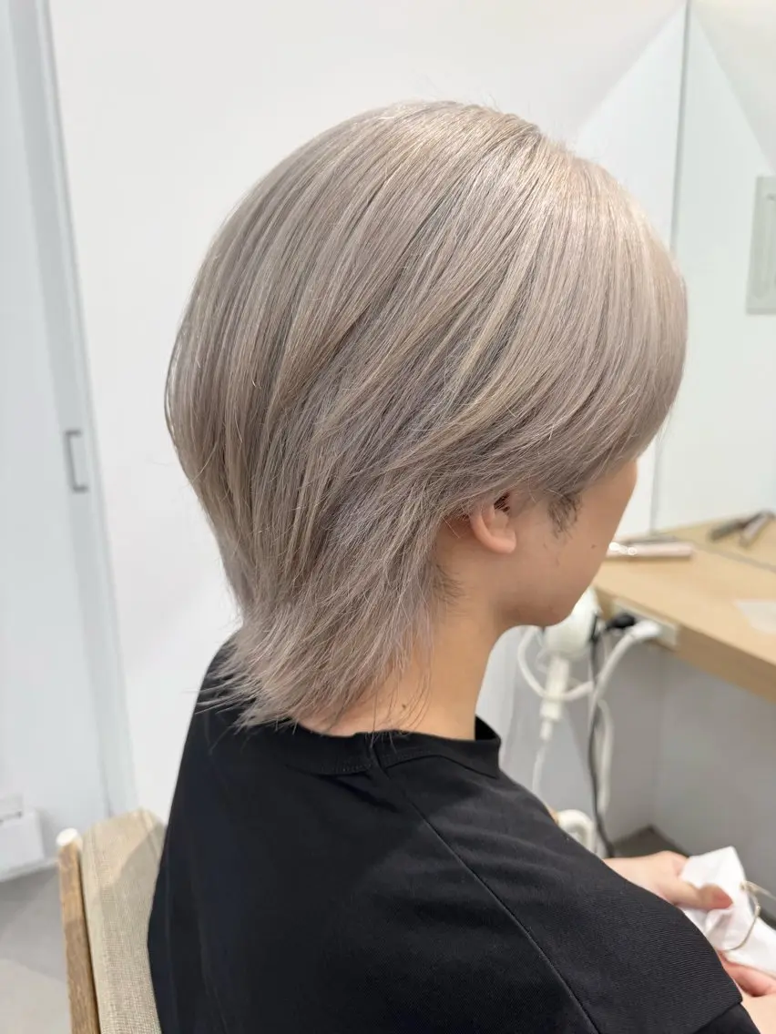 ショート カラー メンズ カット ヘアカラー メンズカット/ ヘッドスパ/かほのヘアスタイル