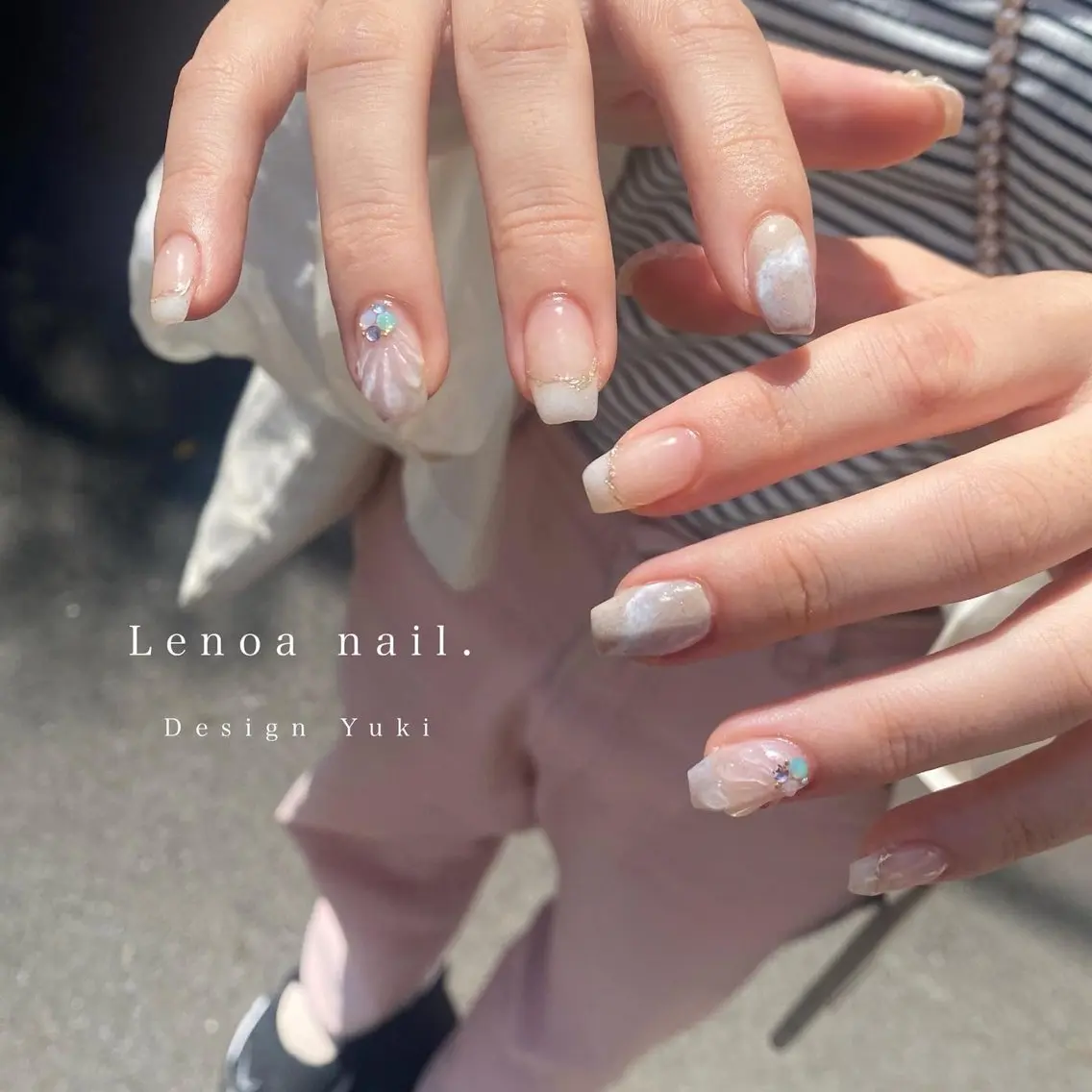 ネイル ハンドネイル Tielu Yukiのネイルデザイン