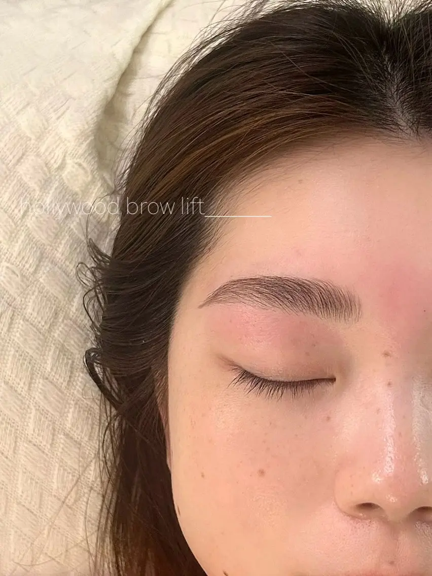 アイブロウ ハリウッドブロウリフト 吉祥寺kasumi 🌛eye/browのマツエク・マツパデザイン