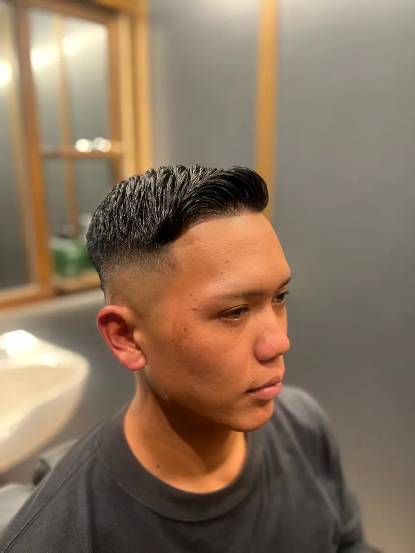 ショート メンズ 橋川 飛鷲のヘアスタイル
