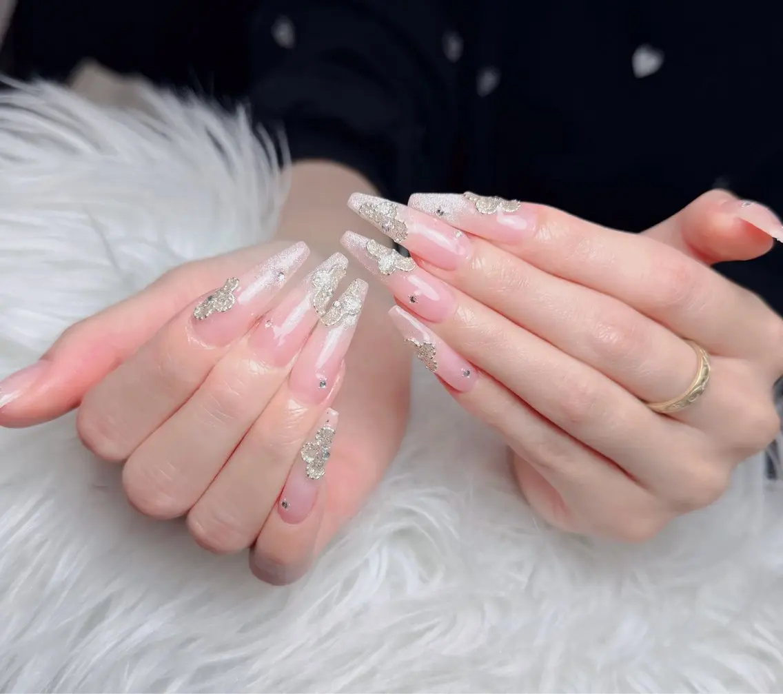 ネイル アートネイル 韓国ネイル 持ち込み ワンホンネイル ハンドネイル Lenie Nail Salonのネイルデザイン