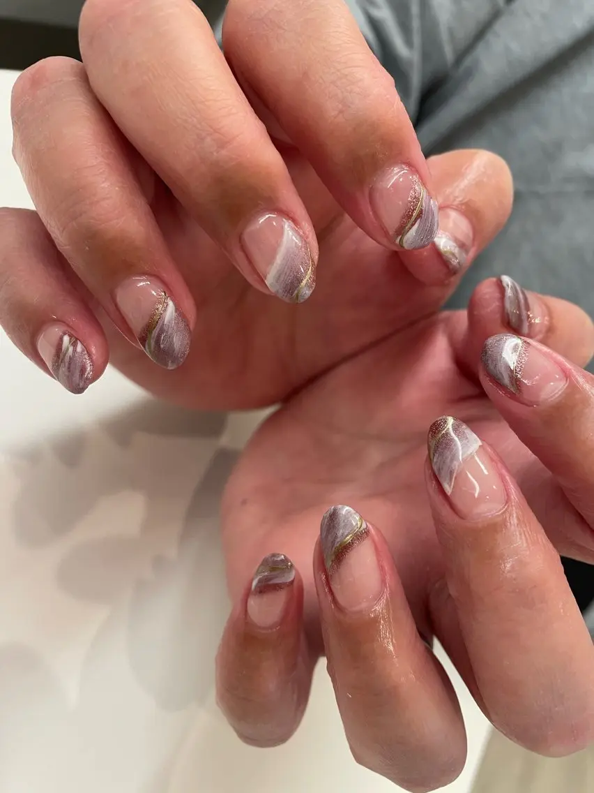 ネイル フレンチネイル mallee nailのネイルデザイン