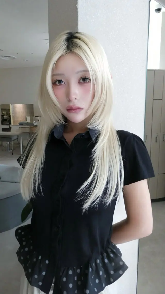 ロング カラー トリートメント Unami MIHA☘️*゜のヘアスタイル