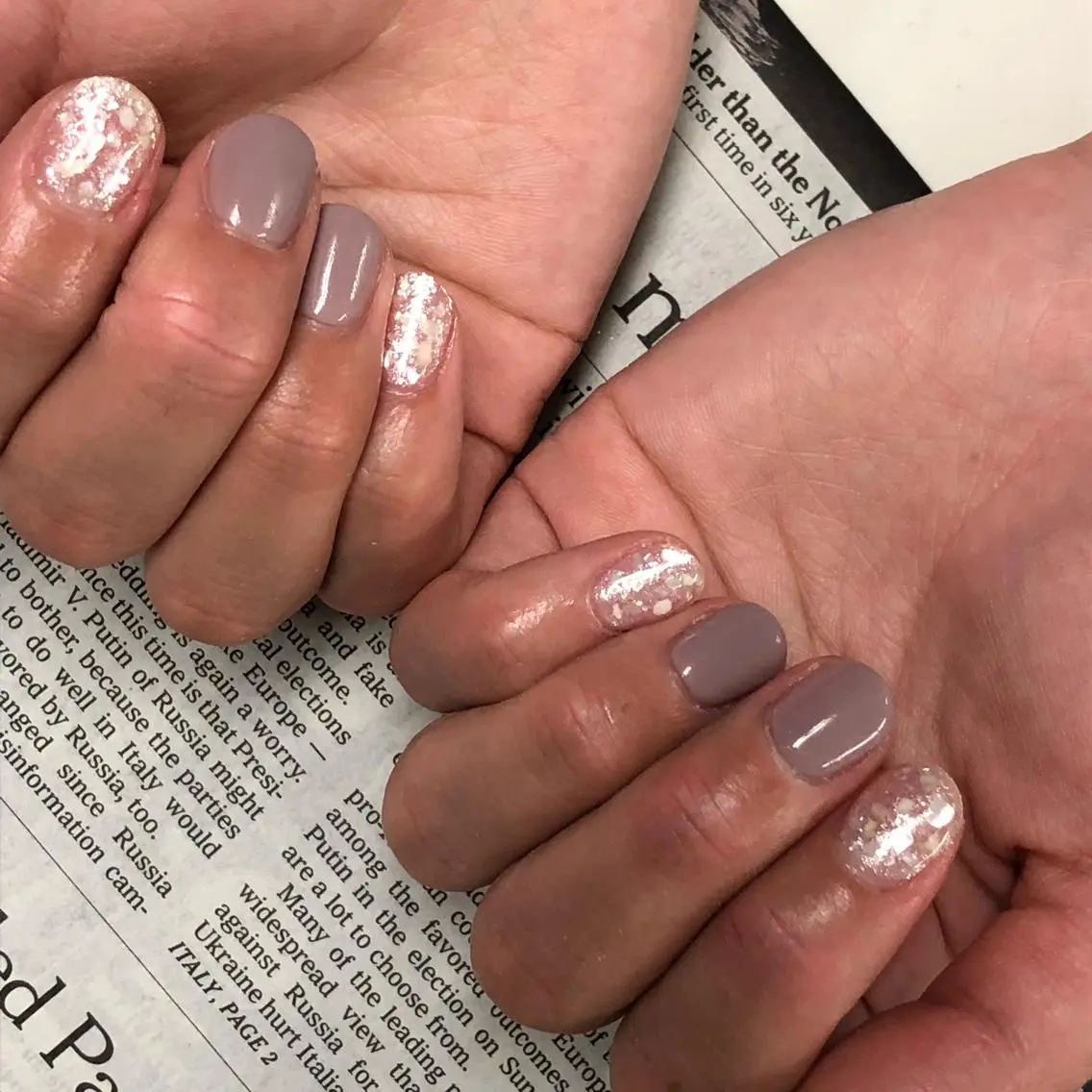 ネイル カジュアル オフィスネイル KIREIE NAILSのネイルデザイン
