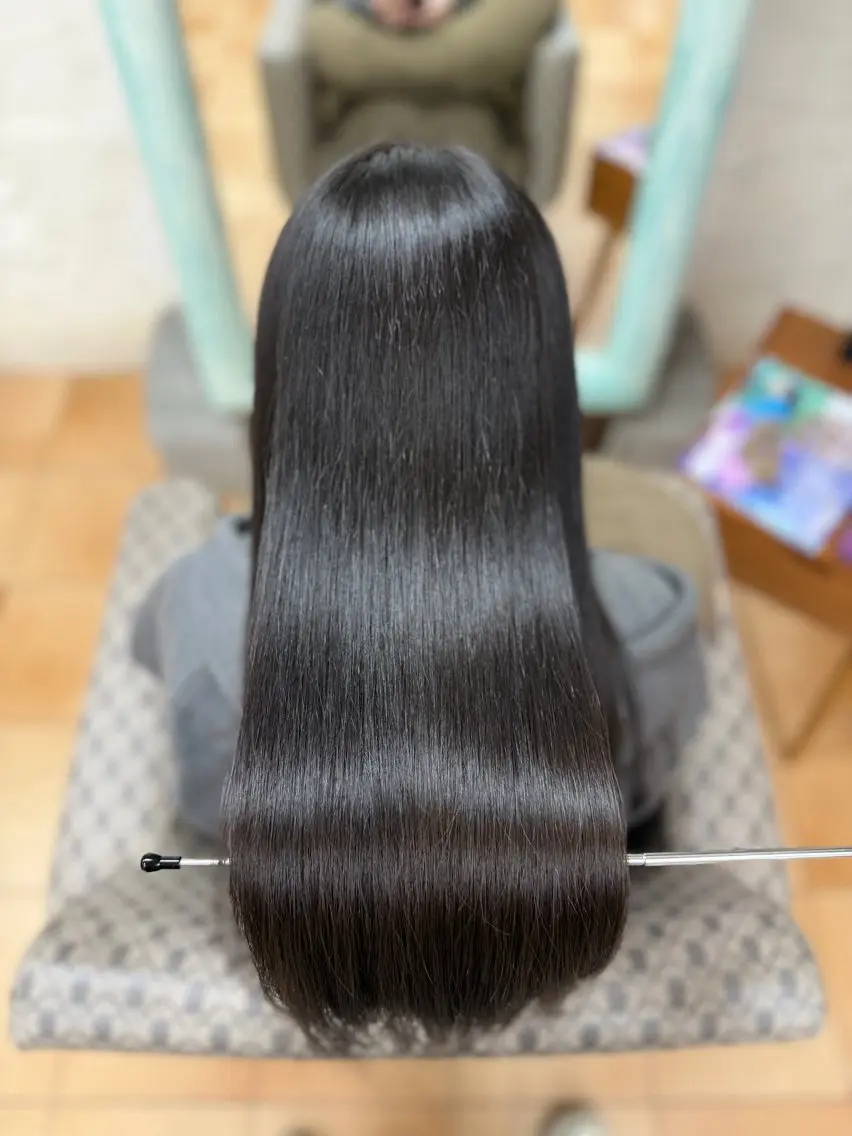 ロング トリートメント 🌐髪質改善🌐縮毛 /HAYATOのヘアスタイル