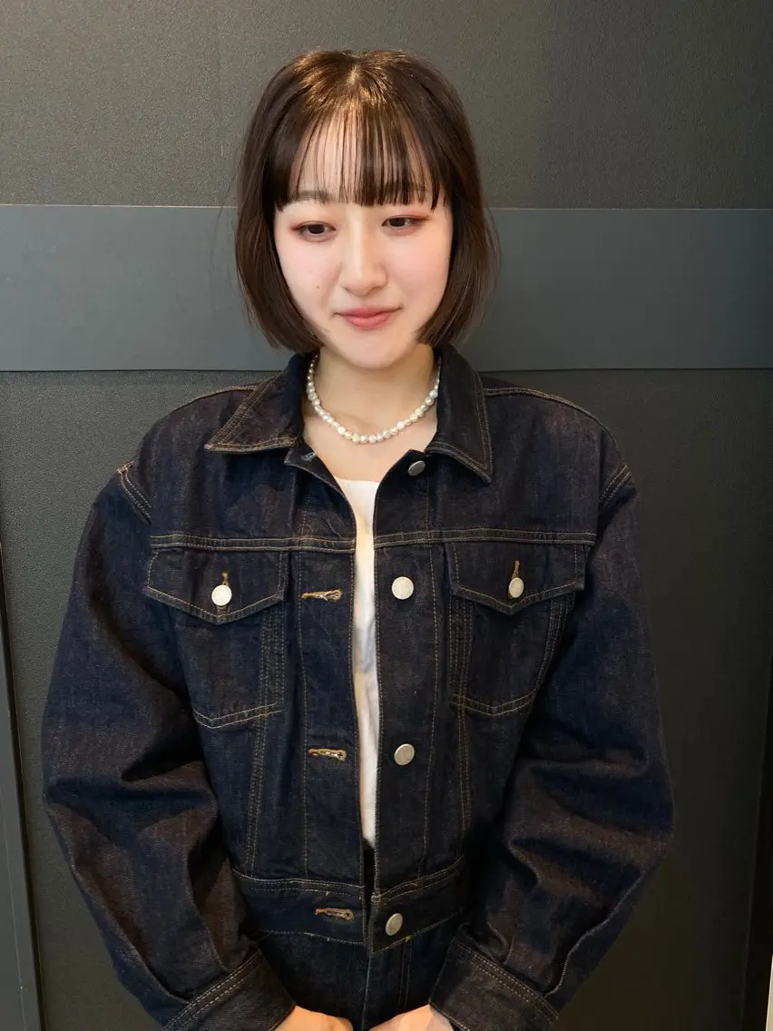 ショート カラー ボブ mai / linoah˚✧のヘアスタイル