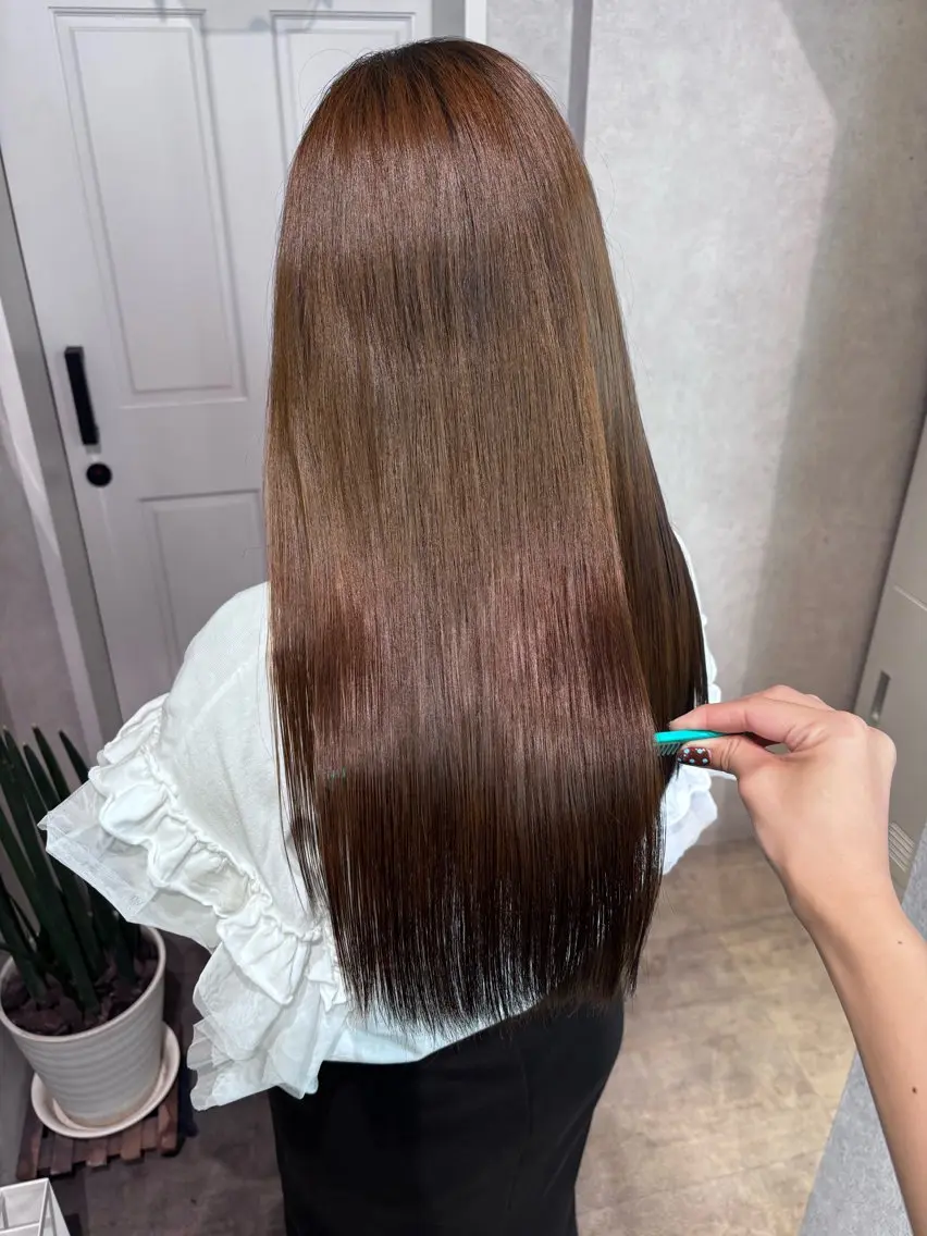ロング モデル募集中☘️ ハルカのヘアスタイル