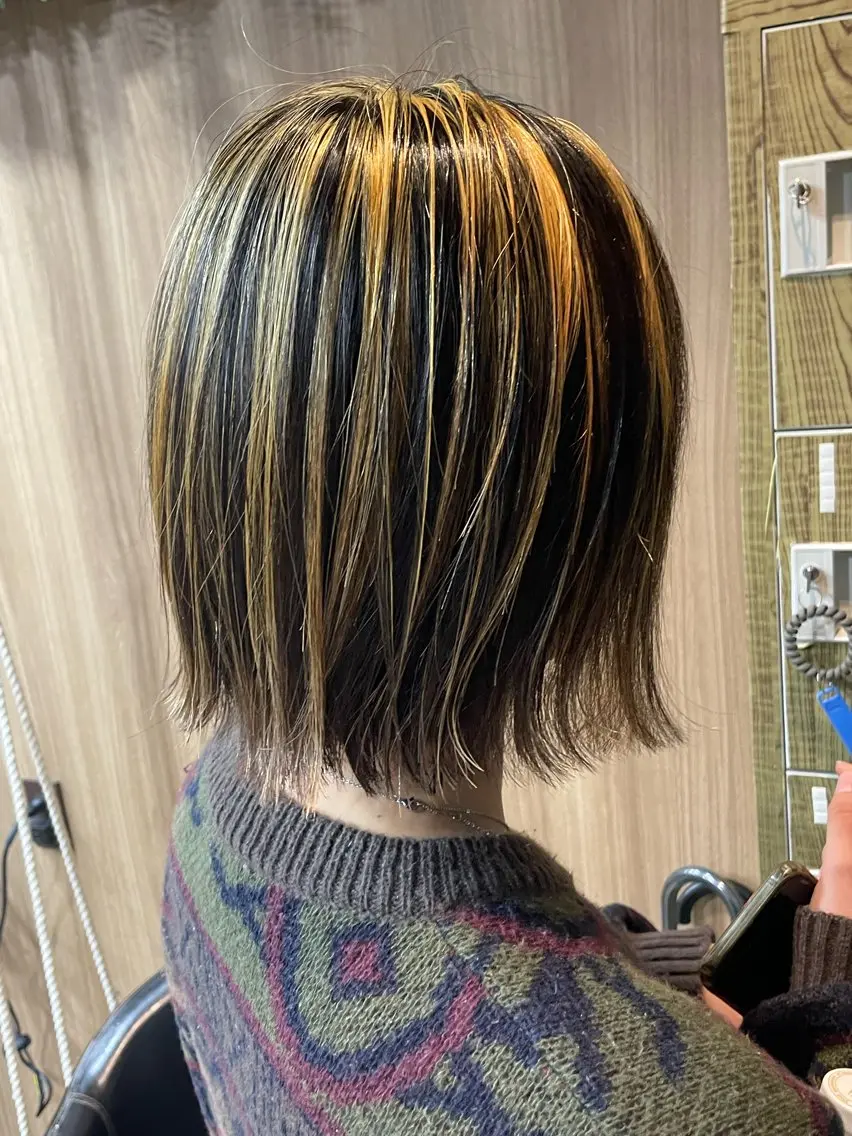 ショート カラー ヘアカラー 山際勇策 /岐阜美容師のヘアスタイル