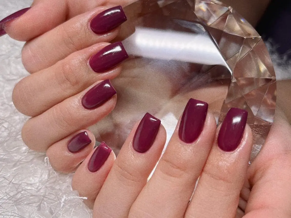 ネイル 長さ出し ジェルネイル グラデーション 韓国ネイル マグネットネイル ハンドネイル Nail&eye Belire 新宿のネイルデザイン