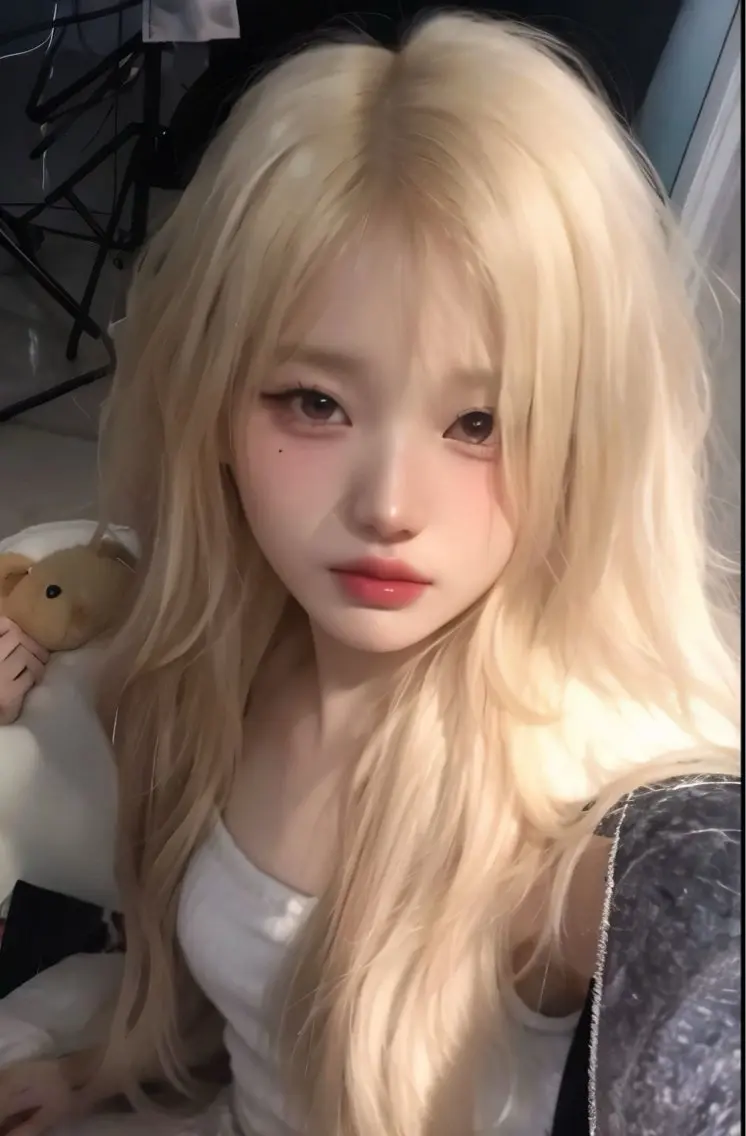 ロング カラー ヘアカラー ハイトーンカラー 🦄レイヤーカットのヘアスタイル