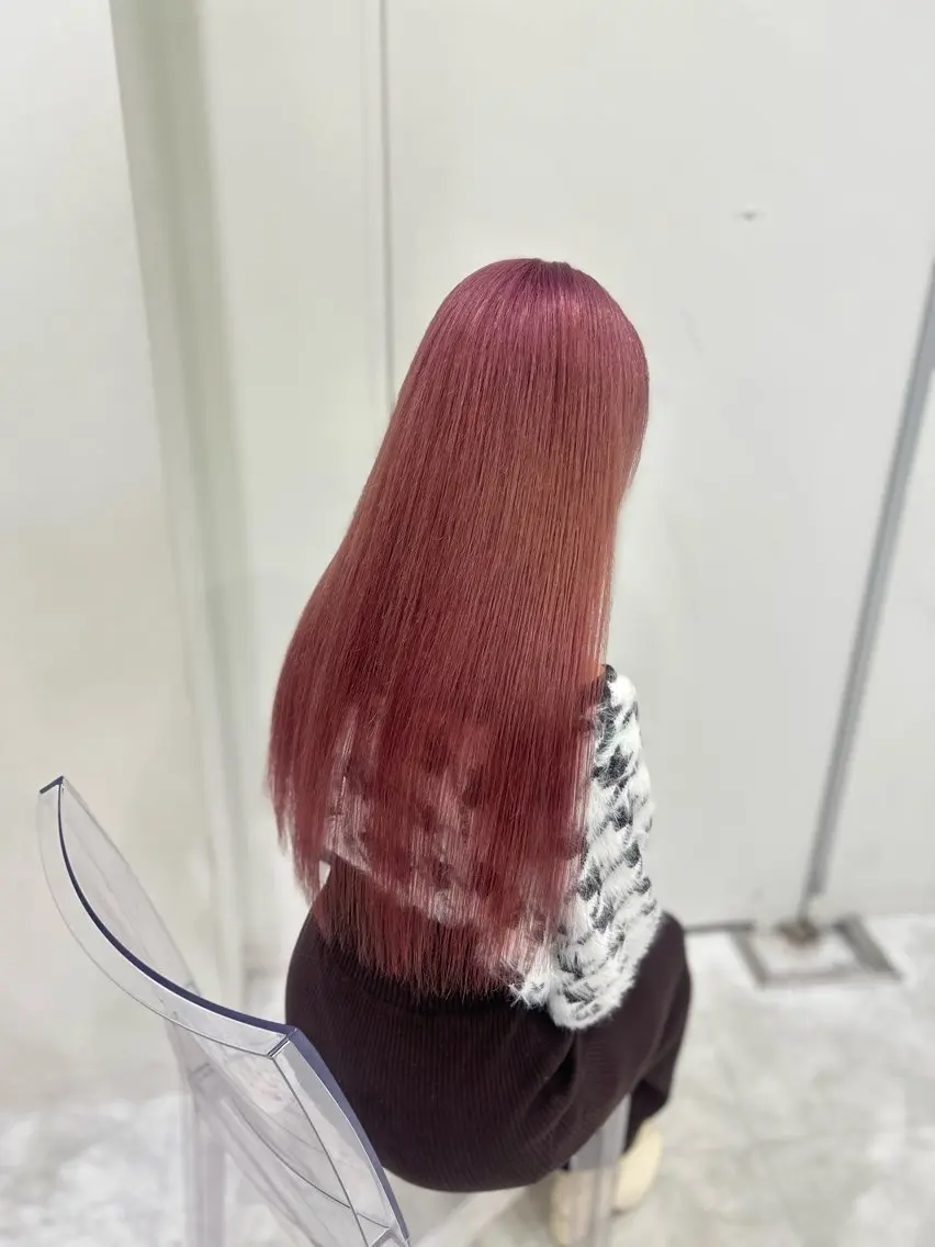 カラー ヘアカラー akari🎀🤍 ガーリーstyleのヘアスタイル