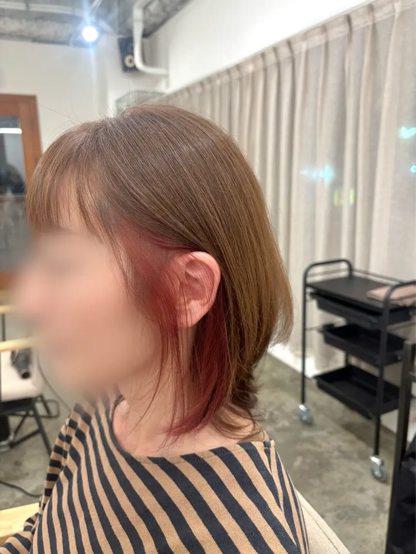 ミディアム カラー ヘアカラー 🫧 ROVER mizuki 🫧のヘアスタイル