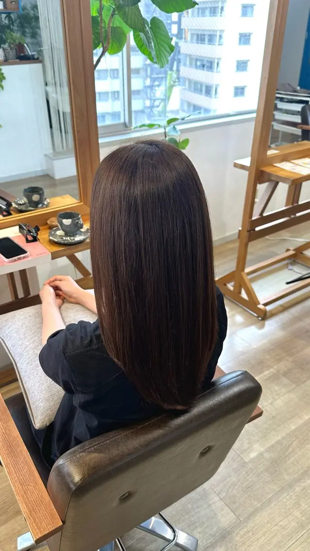 カラー ヘアカラー トリートメント ヘッドスパ nana /カラー&極上スパのヘアスタイル