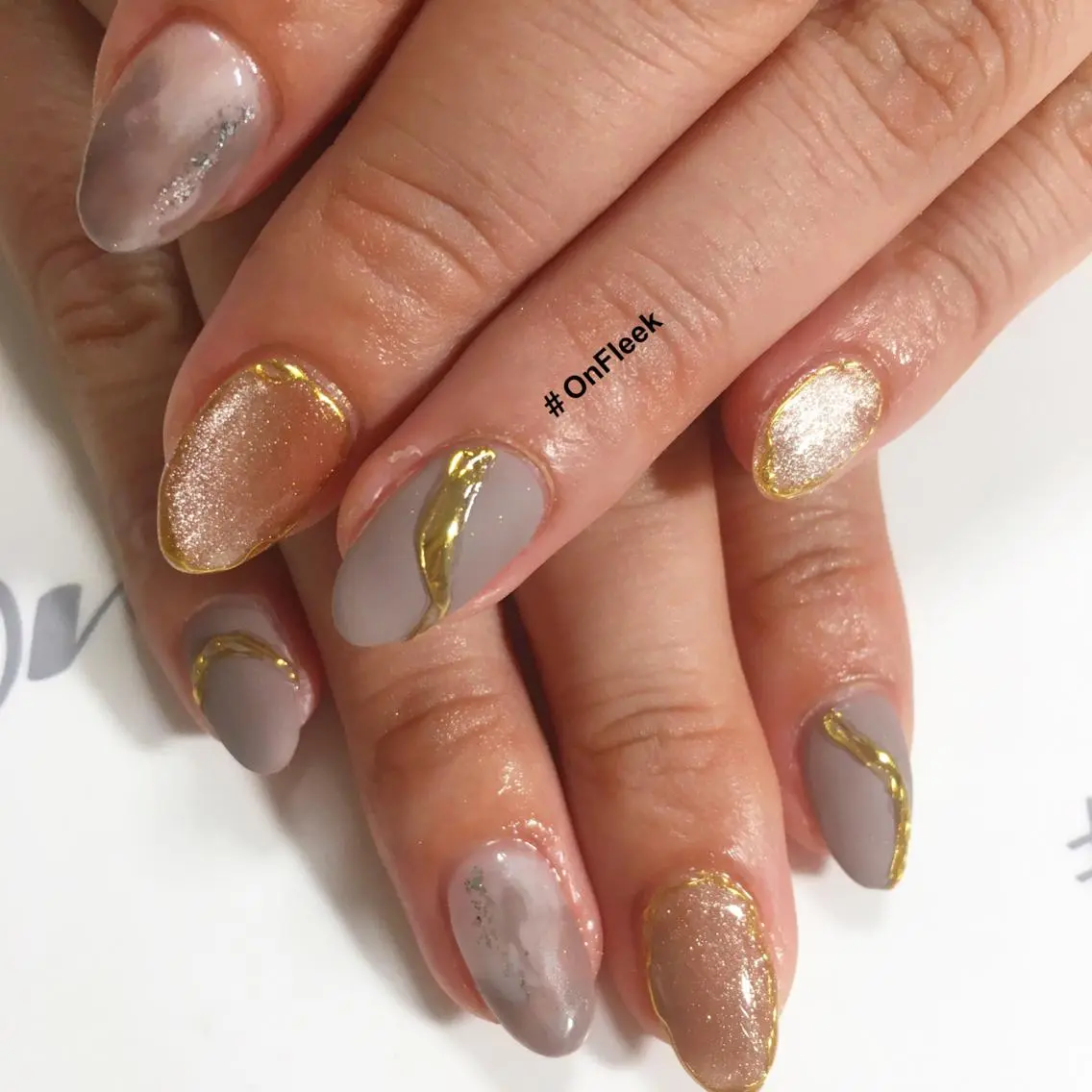 ネイル ハンドネイル NailSalon ＃OnFleekのネイルデザイン