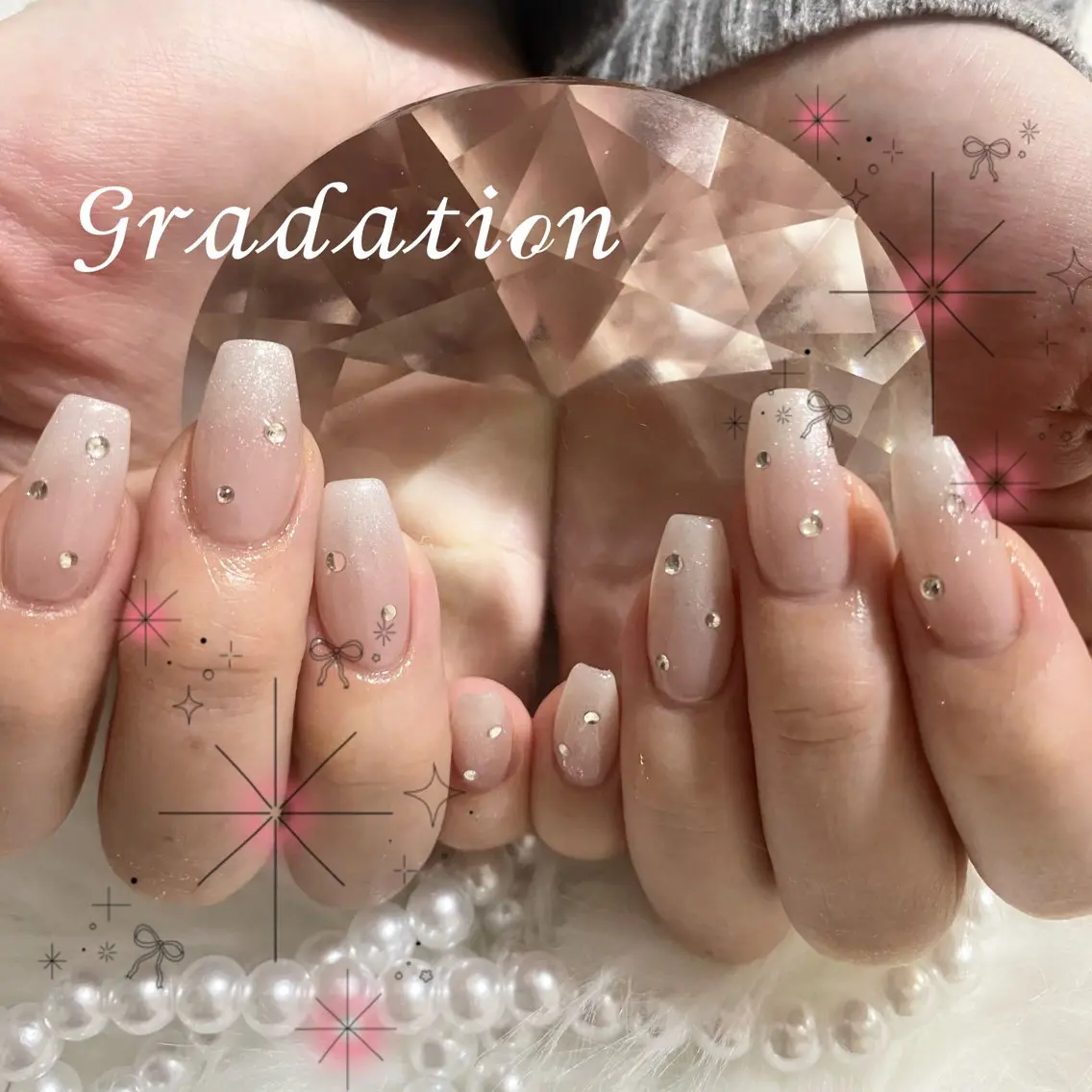 ネイル ハンドネイル ayaka ギャルネイル🎀のネイルデザイン