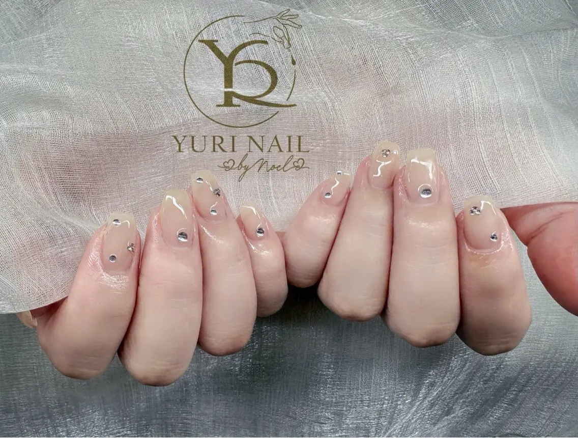 ネイル フットネイル ニュアンスネイル オフィスネイル ワンカラーネイル シンプルネイル YURI Nail Funabashiのネイルデザイン