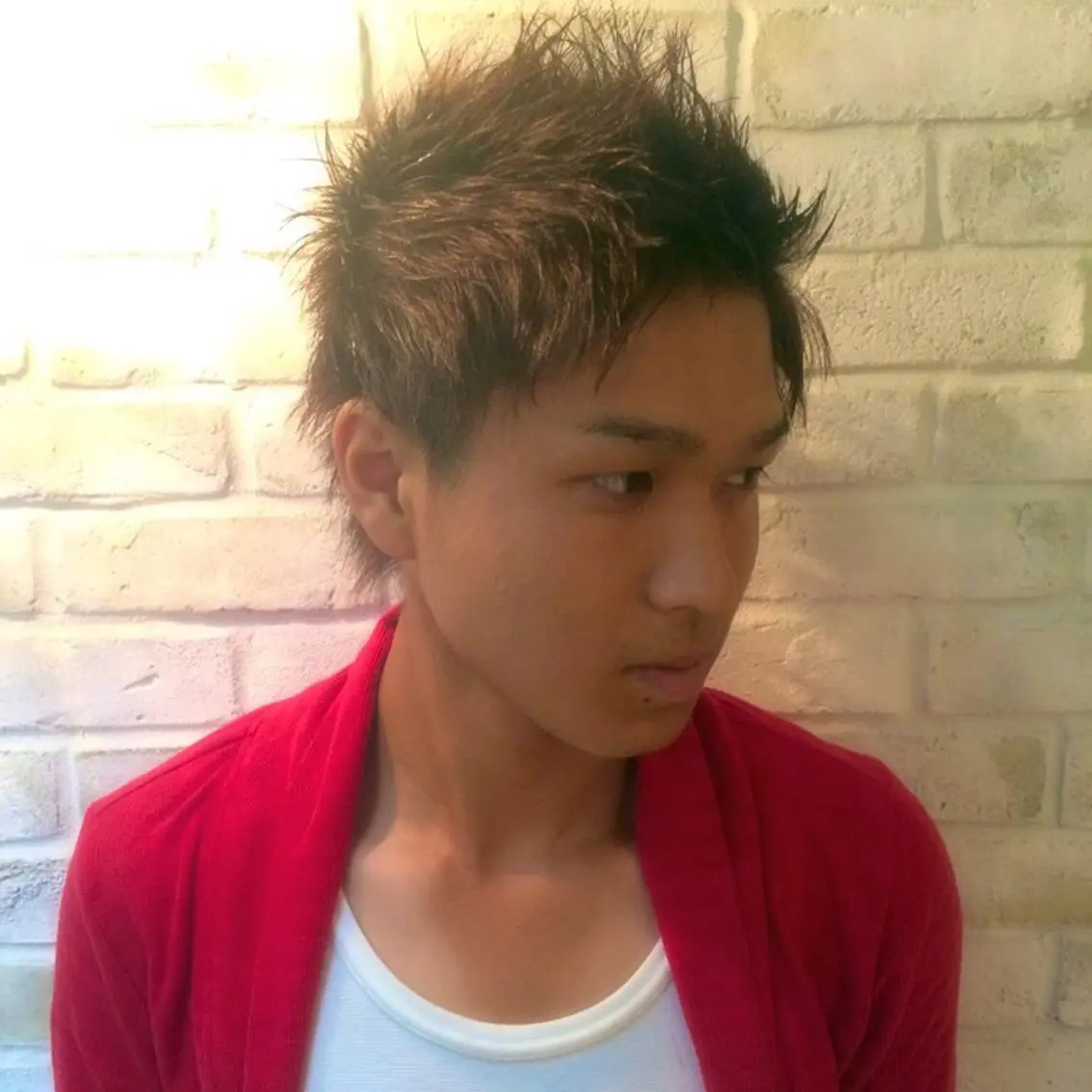 《新規》【men'sオススメ】カット+眉カット+温冷ヘッドスパの写真