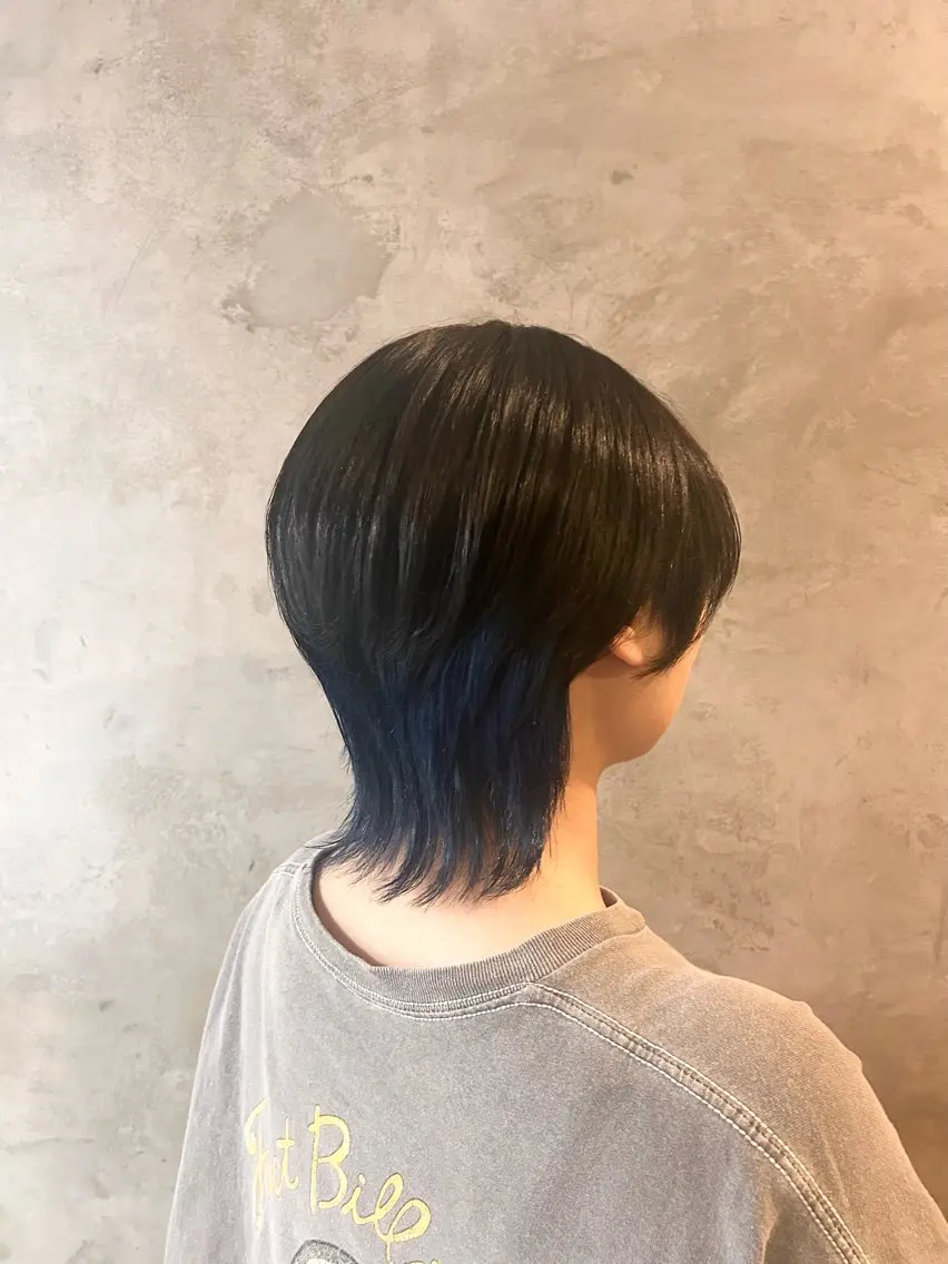 カットブリーチカラー（デザインカラー）の写真