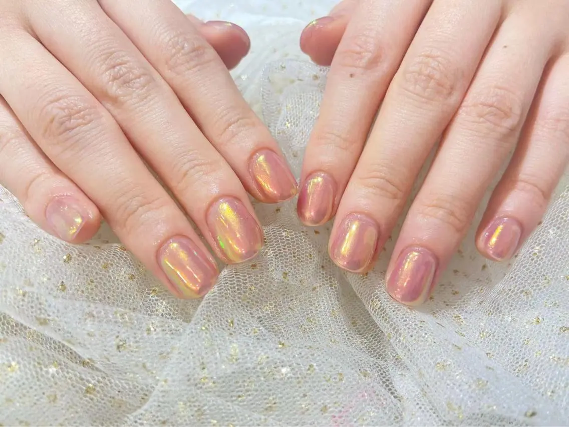 ネイル オレンジ Umi nail& eyelashのネイルデザイン