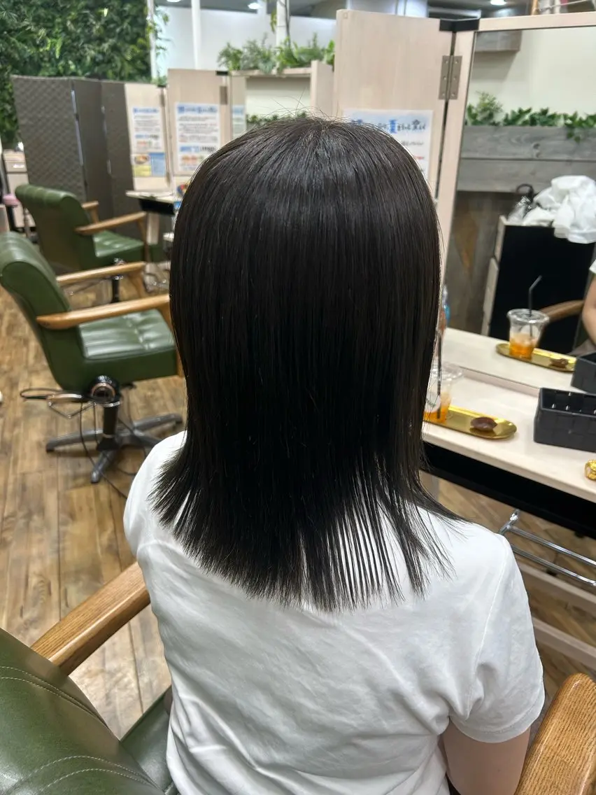 セミロング 遠山 大智のヘアスタイル