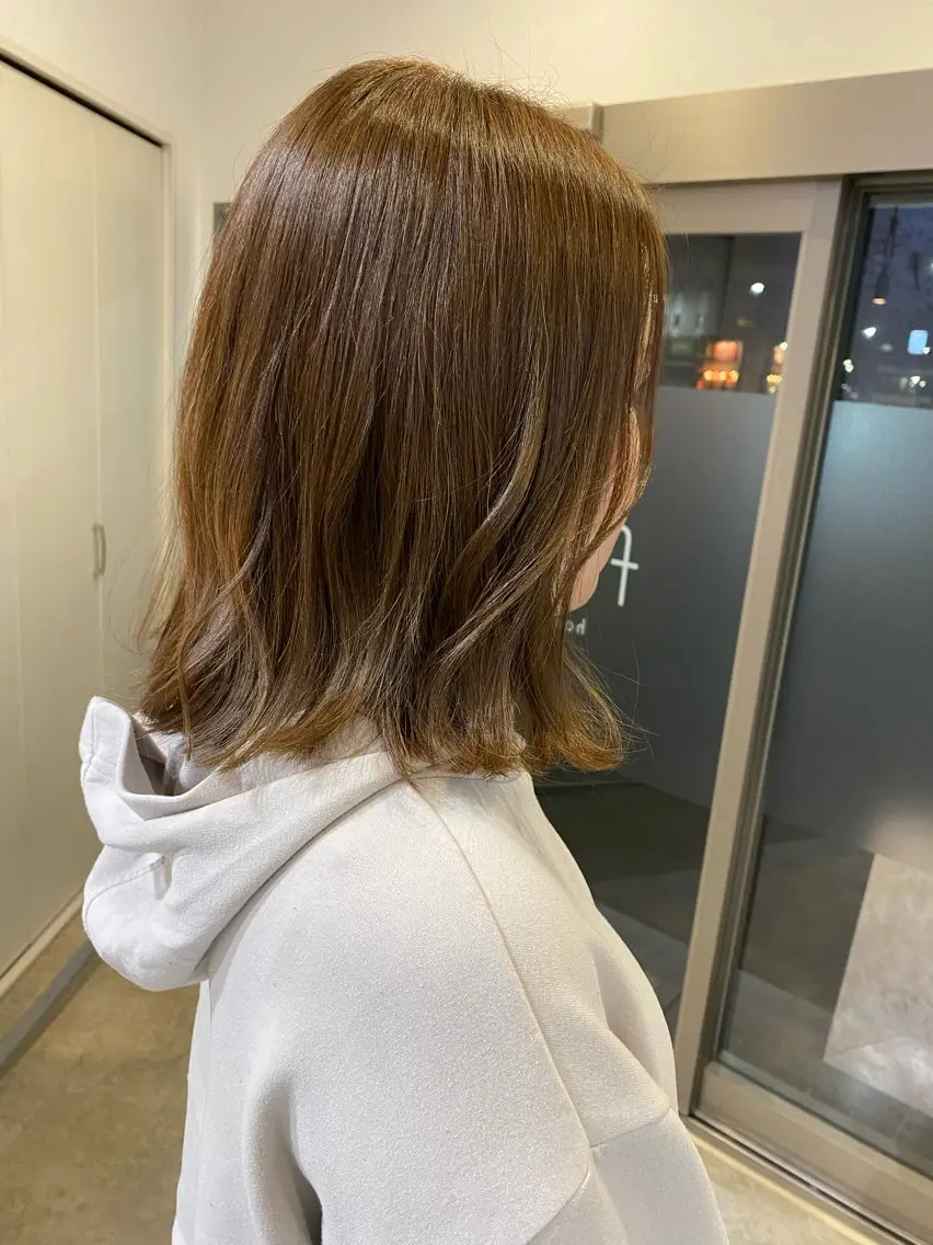 ミディアム ✨髪質改善/ボブ /⚡️雷賀⚡️のヘアスタイル