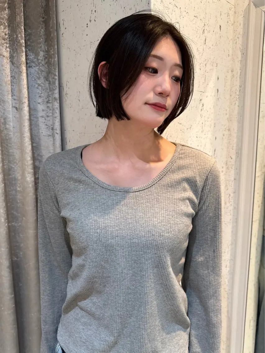 ショート カラー パーマ カット ヘアカラー 縮毛矯正 トリートメント mai / linoah˚✧のヘアスタイル