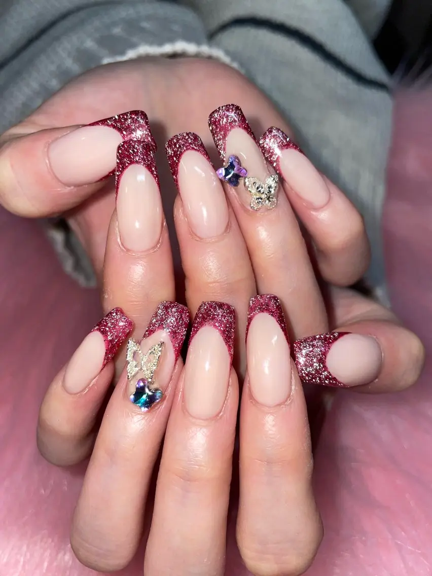 ネイル フラッシュネイル ハンドネイル Nail ヌシん家 AKANEのネイルデザイン