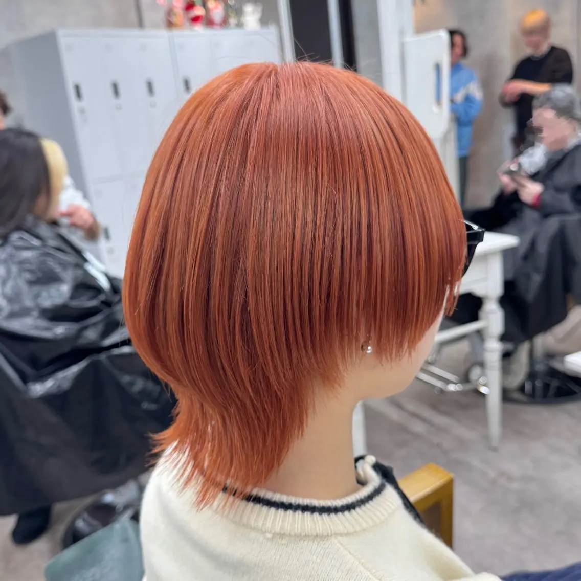ショート カラー JUNSHIN🦋 ヘアセット／カラーのヘアスタイル
