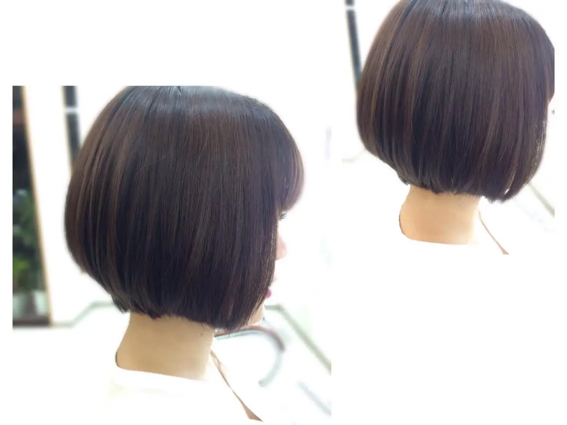 ショート ボブ いけだ ゆうのヘアスタイル