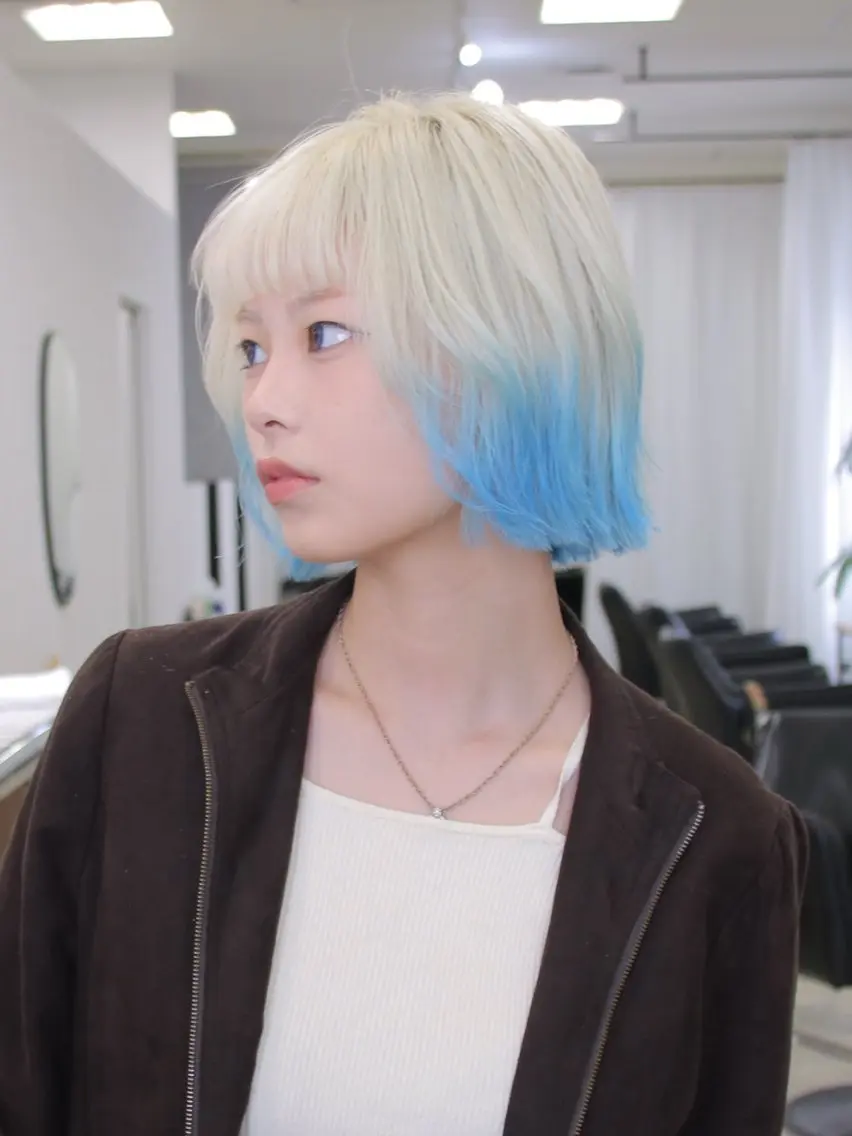 ショート カラー i'll 未空のヘアスタイル