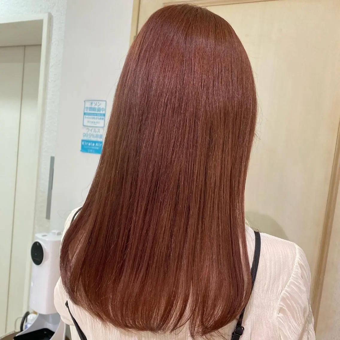 セミロング カラー ヘアカラー トリートメント ヘアセット ･˚✧すずね˚✧* ♡のヘアスタイル
