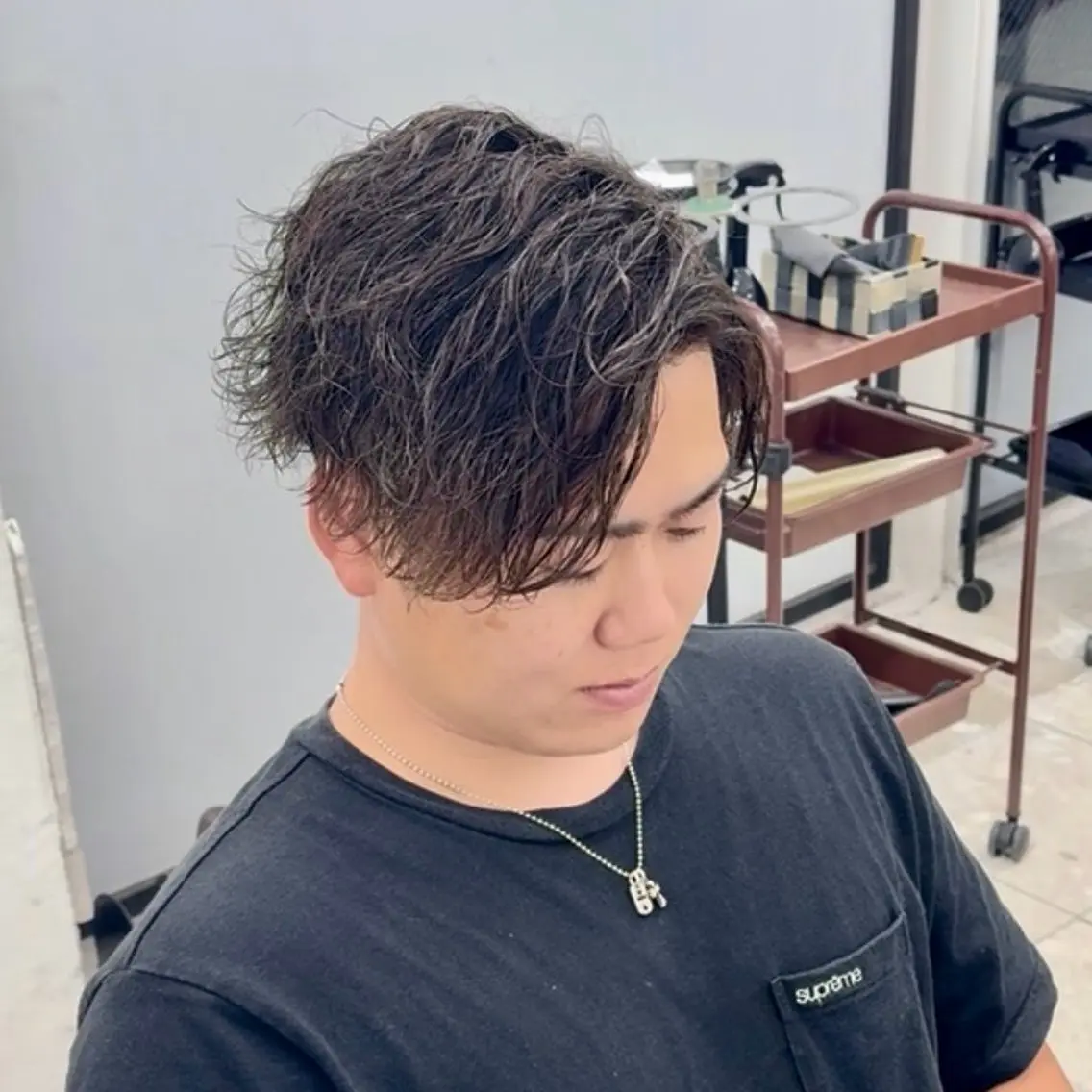 パーマ メンズ カット パーマ 🔥メンズパーマ特化 菅谷尚悠🔥のヘアスタイル