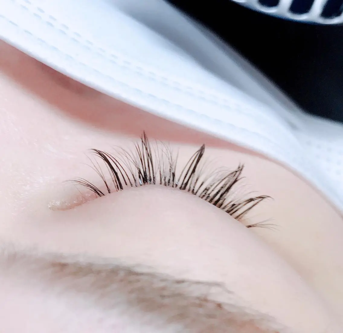 マツエク・マツパ フラットラッシュ ボリュームラッシュ Cute beauty2のマツエク・マツパデザイン