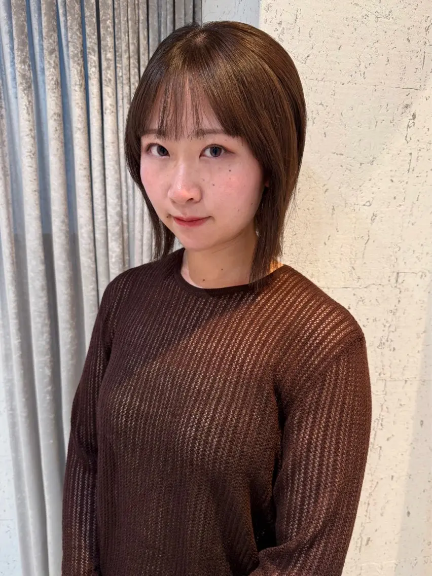 ショート カラー ブラウンカラー カット ヘアカラー トリートメント mai / linoah˚✧のヘアスタイル