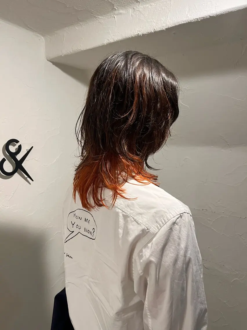 ミディアム カラー パーマ カット 🧼MOMO/ 目黒✩.*˚🧼のヘアスタイル