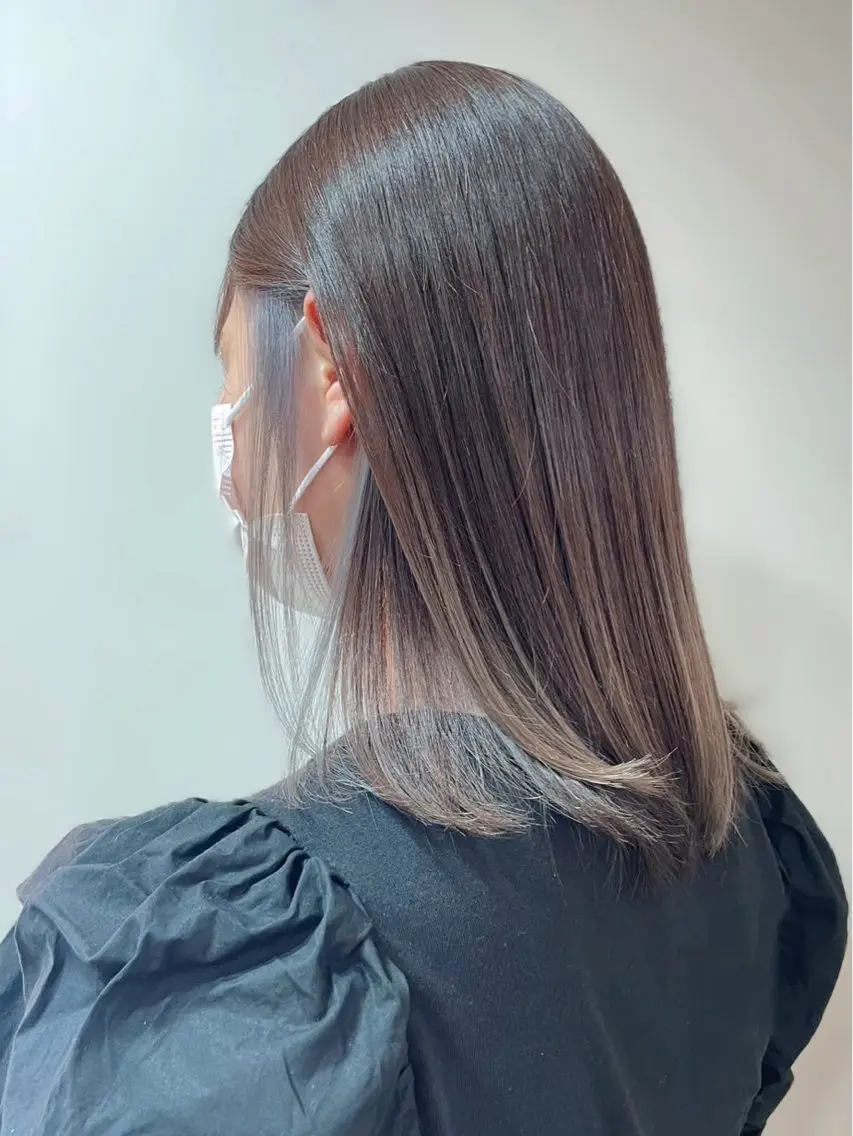 ミディアム 伸ばしかけ 🌱表参道/メンズ/ 顔まわりレイヤー🫧のヘアスタイル