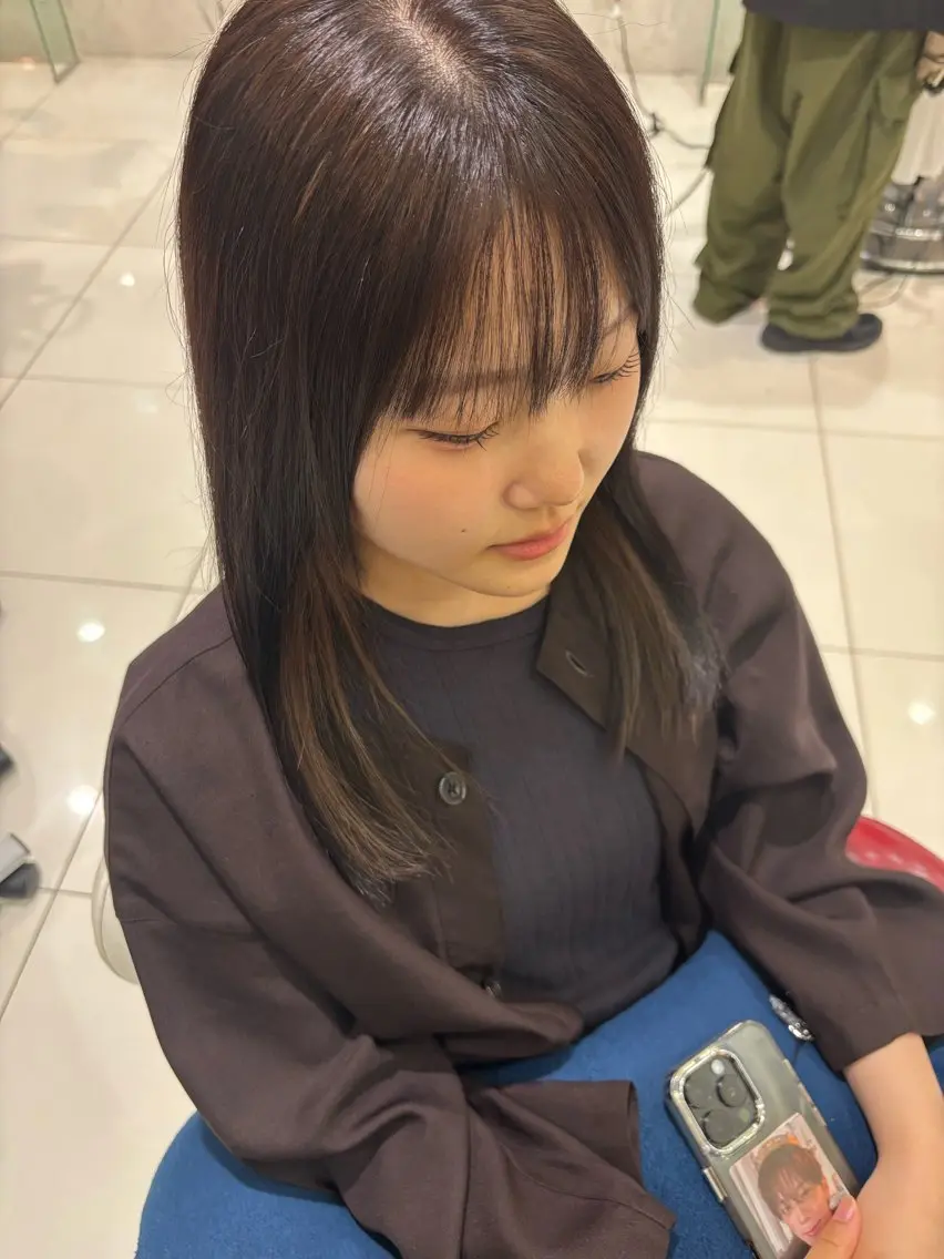 カラー ヘアカラー EARTH 🐢 鈴木優大 🐢のヘアスタイル