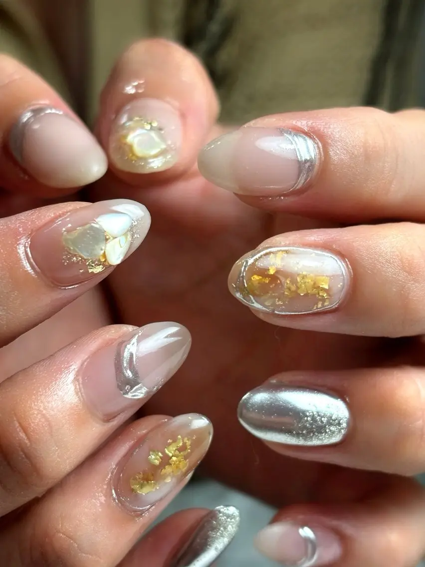 ネイル ハンドネイル Qmu nail まりなのネイルデザイン