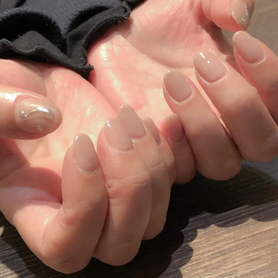 ネイル オフィスネイル ワンカラーネイル nail _anpのネイルデザイン