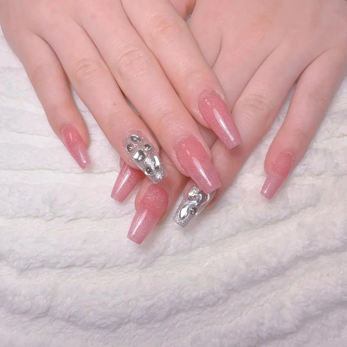 ネイル 成人式 韓国ネイル オフィスネイル ハンドネイル ハンドケア For U nail スカルプ専門店のネイルデザイン
