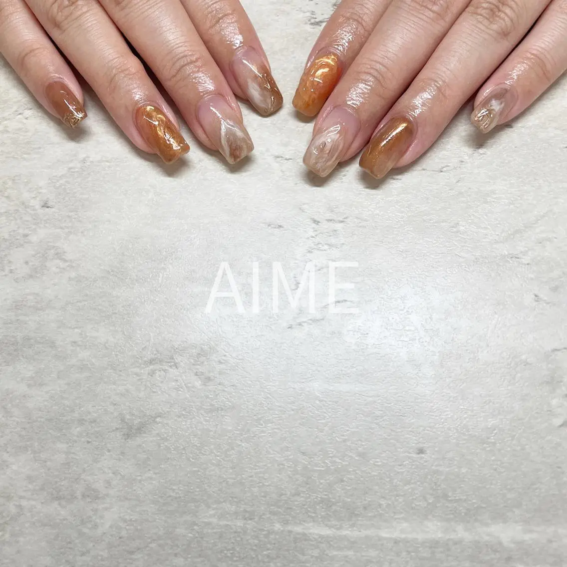 ネイル ハンドネイル AIME （momo）のネイルデザイン