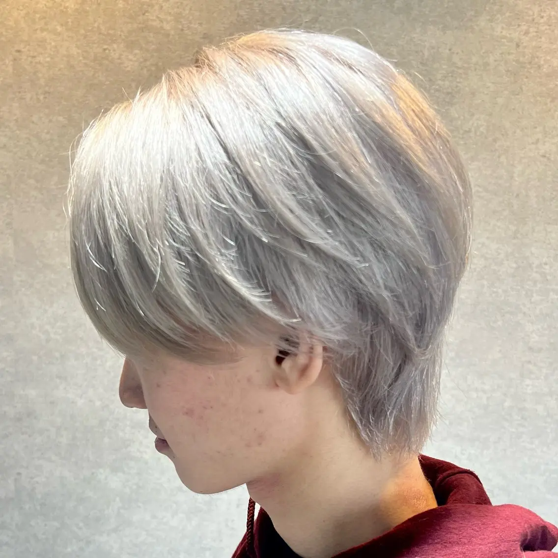 ✨超ハイトーンへ✨メンズカット✖️トリプルカラー✖️炭酸spa✖️トリートメントの写真