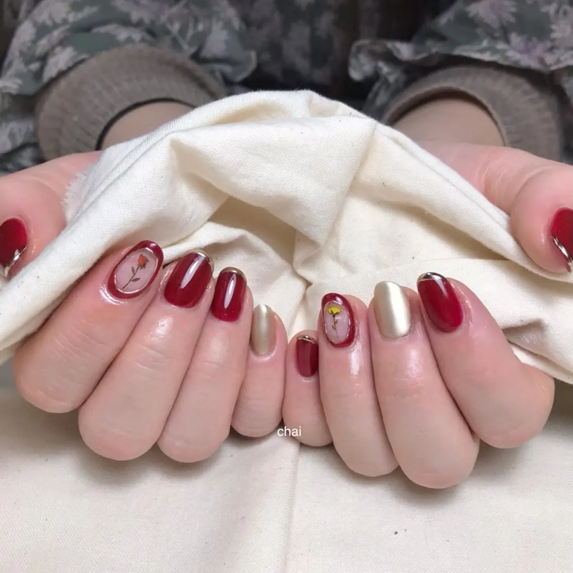 ネイル ハンドネイル chai nail _ai📍鶴橋/桃谷のネイルデザイン
