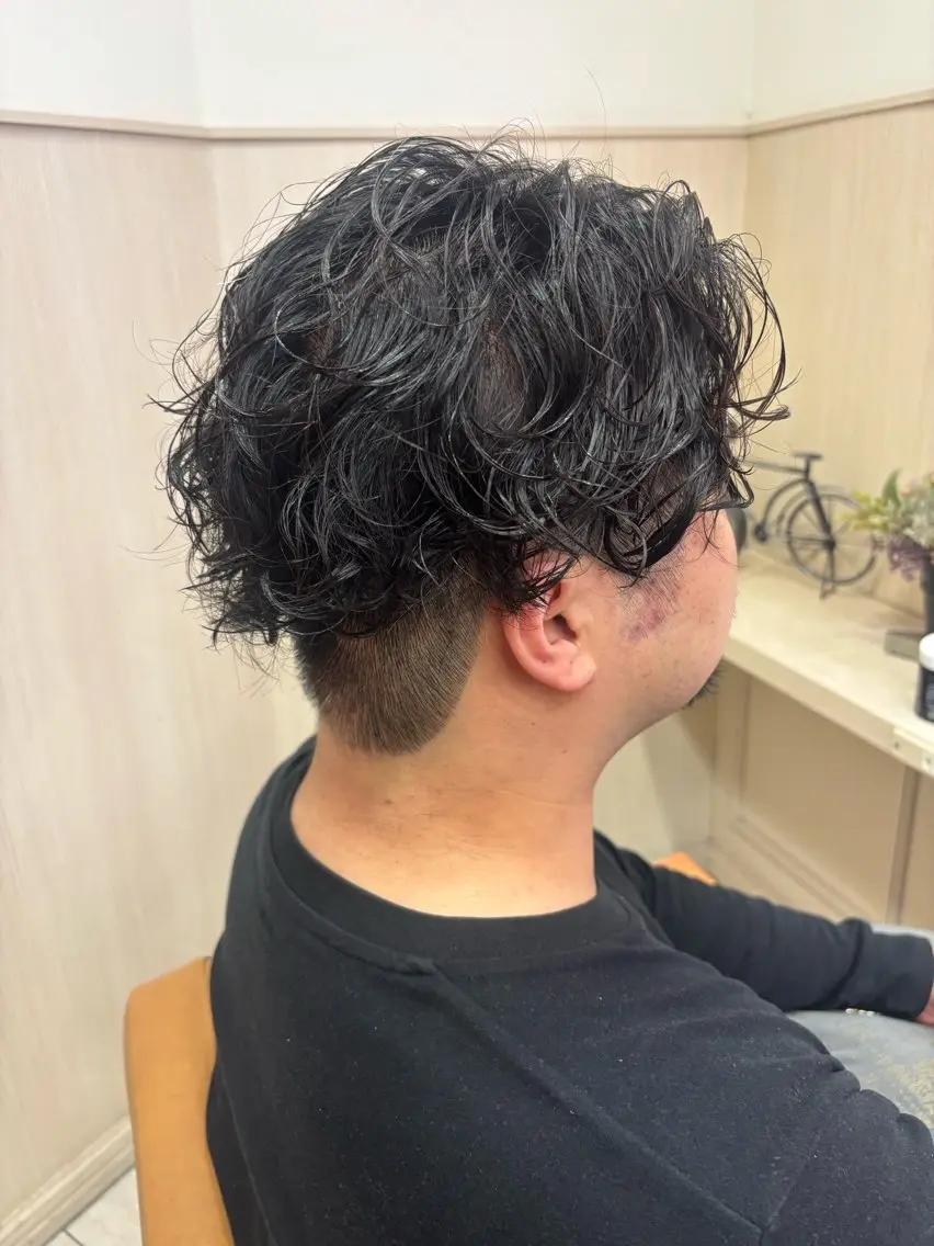 メンズ限定クーポン❗️カット+モテパーマ🌀🧑‍🦱の写真