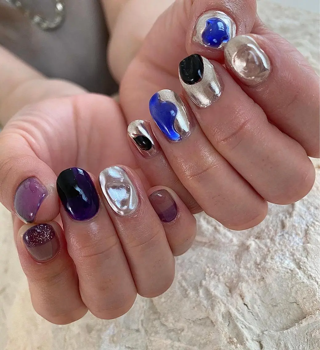 ショート ハンドネイル and M. nailのネイルデザイン