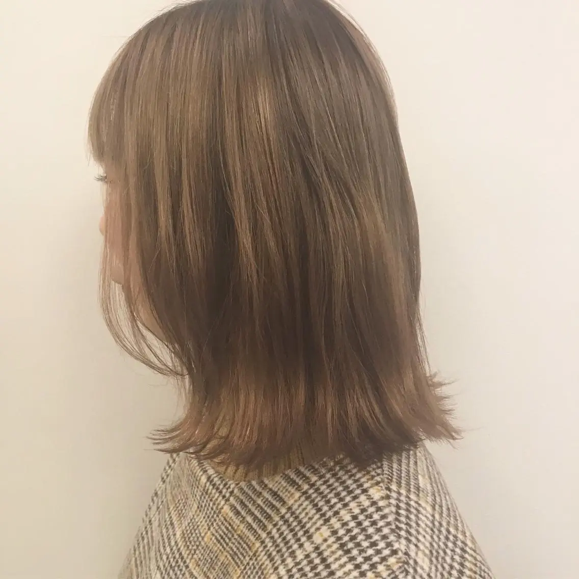 ミディアム カラー Bonheur umedaのヘアスタイル