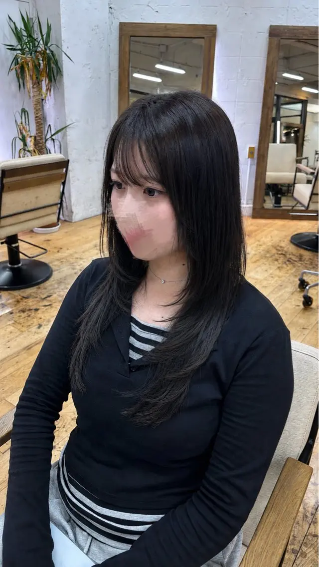 カラー ヘアカラー 🌱 ‎‎愛彩 ໒꒱‪.⋆⟡のヘアスタイル